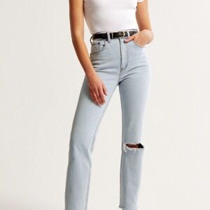 Abercrombie & Fitch 90s Straight Ultra High Rise